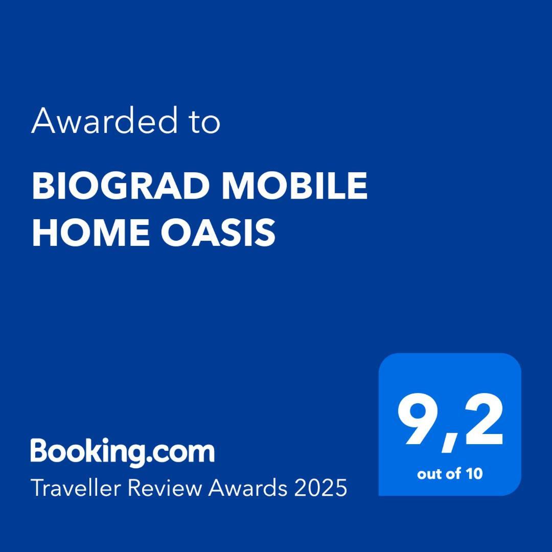Biograd Mobile Home Oasis Biograd Na Moru Extérieur photo